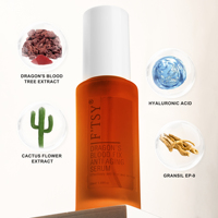 Essence Visage Anti-rides et Raffermissante Kuge Dragon Blood Tree Hydratante et Éclaircissante pour la Peau, Vente en Gros, OEM & ODM