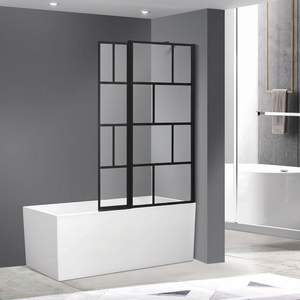 Barre de support télescopique multi-tailles sur mesure pour porte de <span class=keywords><strong>baignoire</strong></span>, écran de bain en verre, installation murale inégale - Product Image 3