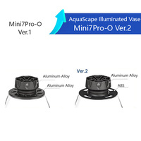 Lampe de culture LED Bluetooth Week Aqua Mini 7 Pro-O&Mini 7 Pro-F, haute intensité PAR CREE COB 7W pour aquascaping d'eau douce professionnel