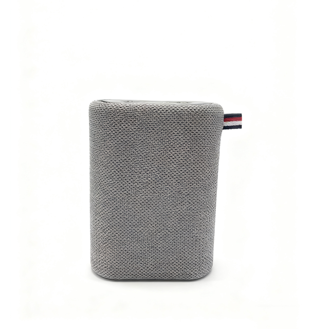 New Design Fabric Immersive User-friendly Wireless Speaker with RGB Light BT & TF USB FM Radio for Indoor Home Decor Party