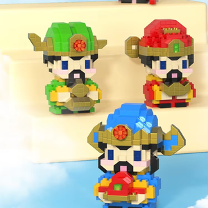 Set di blocchi educativi per bambini "Little Fairy Wenqu Xing" in plastica per <span class=keywords><strong>Minifigures</strong></span> giocattoli all'ingrosso - Product Image 3