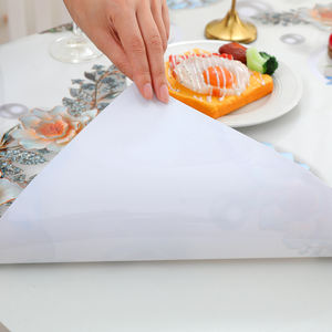 20m Roll PVC Tablecloth Factory Supplied <strong>Marble</strong> PVC Laser Printed Clear Transparent <strong>Table</strong> Covers Clear Printed - Product Image 6