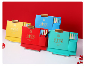 Lịch để bàn tùy chỉnh, lịch để bàn có giá đỡ kèm giấy nhớ năm 2026 - Product Image 6