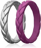 Feuilles de caoutchouc Sport Simple Minimaliste Pas Cher Ternir Mans Résine Silicone Doigt Femmes Fiançailles Mariage Hommes Anneaux