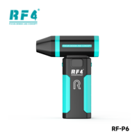 Ventilateur portable mini RF4 RF-P6 en métal, 5 vitesses, pour refroidissement de cartes mobiles et téléphones, outil de dépoussiérage, garantie 1 an