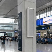 Sistema de PA Impermeable para Exteriores de 100V para Fábricas, Estaciones, Escuelas, Estadios, Proyectos, Altavoz de Columna de Transmisión Montado en Pared
