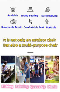 Personalizado barato al aire libre portátil reclinable plegable Metal Chaise Flexible Camp Sea Beach Chairr - Product Image 4