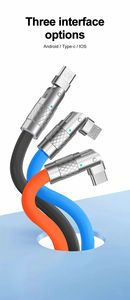 Produits les plus vendus 2025 UUTEK UC016 Câble <span class=keywords><strong>Micro</strong></span> <span class=keywords><strong>USB</strong></span> en TPE de 1 m avec rotation à 180 degrés pour smartphone, câble <span class=keywords><strong>USB</strong></span> de charge rapide 2A - Product Image 5