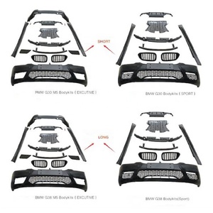 Accesorios para Automóviles, Parachoques Delantero Estilo G30 M5, Kit de Carrocería Executive Facelift para <span class=keywords><strong>BMW</strong></span> <span class=keywords><strong>Serie</strong></span> <span class=keywords><strong>5</strong></span> G30 M5 <span class=keywords><strong>2016</strong></span> - Product Image 5