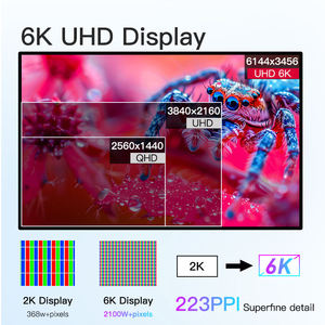 Écran d'ordinateur pour joueurs haute résolution 27 32 pouces, affichage 4K 5K 6K 60/75Hz 2MS, moniteurs pour jeux - Product Image 3