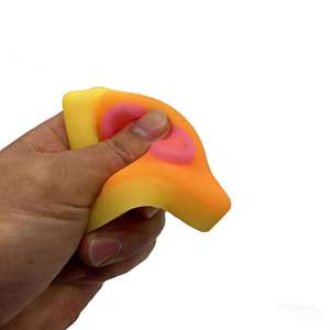 Hot Sale Pizza Needo Sensory Squeeze Fidget Toy Stress Relief <b>Squishy</b> for Adults Kids Portable Anti-Anxiety Calming Gadget - Product Image 3
