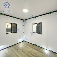 Casa Contenedor Prefabricada Expandible de Acero Ligero de 40 y 20 Pies, con 1, 2, 3, 4 o 5 Dormitorios, para Jardín, Casa Modular, Cabaña