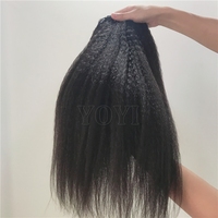 Meilleures ventes : Lot de cheveux raides bouclés volumineux à cuticules entièrement alignées
