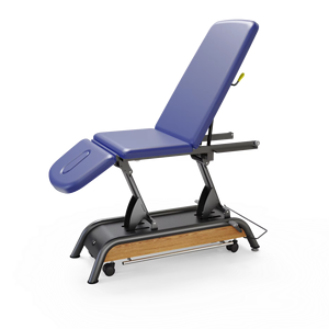 Mesa de tratamiento eléctrica Premium Milton Cabell <span class=keywords><strong>para</strong></span> <span class=keywords><strong>fisioterapia</strong></span>, reposabrazos ajustable, orificio de respiración, sistema de Control sin caminar - Product Image 6