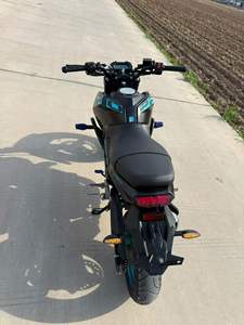 CFMOTOa CF125-3A ST BABOON Moto Mini Naked 125cc, Jantes Noires Cyan, Moto de Poche Légère pour les Déplacements en Ville - Product Image 5