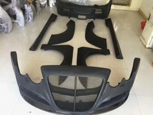 Continental GT <span class=keywords><strong>ASI</strong></span> Stil Geniş Gövde Kiti için Yeni, Fiberglas Ön/Arka Tampon Takmalı Yükseltme - Product Image 2