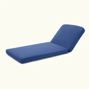 Remplacement imperméable de coussin de banc de chaise longue de personnalisation de mémoire remplie de mousse pour des coussins extérieurs de meubles de patio