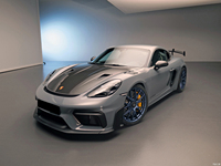 Kit de carrocería de alto rendimiento para Porsche 718 (982), estilo GT4RS actualizado, parachoques delantero, parachoques trasero, alerón, puntas de escape