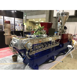 HKY-65 CO-ROTATING PARALLÈLE TWIN SCREW EXTRUDER avec tamis vibrant 300 kg/h - Product Image 6