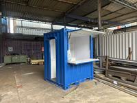 Restaurant mobile de restauration rapide et café, boutique préfabriquée en conteneur, bureau en conteneur maritime modifié, panneau sandwich en acier moderne