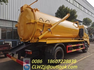 Camión de Succión de Aguas Residuales Dongfeng Tianjin, Manual, Diésel, Euro 6, Tanque de Vacío de 15 CBM, 15000 Litros, 150-250 HP, 11-20 T - Product Image 2