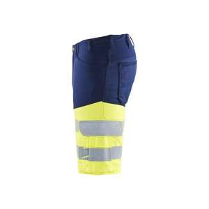 BLAKLADER - 154118118933C56 <b>Hi</b>-<b>Vis</b> <b>shorts</b> stretch Navy blue/Yellow - EAN 7330509692073 <b>HI</b>-<b>VIS</b> WORKWEAR - Product Image 5