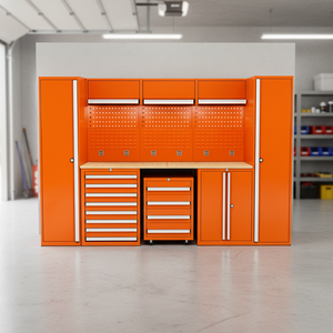 Armoire à outils roulante pour garage et atelier, couleur personnalisable, robuste, système de rangement multi-tiroirs avec <span class=keywords><strong>établi</strong></span> - Product Image 6