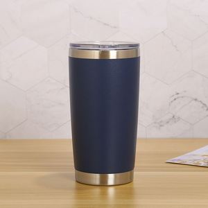 Vaso Térmico Verde Oliva de 20 oz, Acero Inoxidable, Aislamiento de Doble Pared, Recubrimiento en Polvo Mate, Resistente a Derrames, ASM25 - Product Image 2
