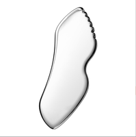 Outil de massage facial en acier inoxydable 304, couteau à fascia, lame en forme de lèvres, outils de maquillage, planche à gratter en forme de lèvres