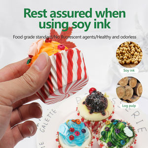 Mayorista Pretty Patterns Cake Bakery Bandejas, Cupcake Wrappers, Wedding Cupcake Cups - Product Image 6