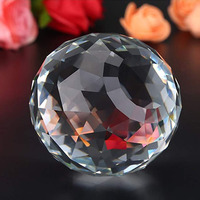 Honneur de cristal lustre clair de taille multiple suspendu K9 boules à facettes en cristal éclairage boules de prisme en cristal