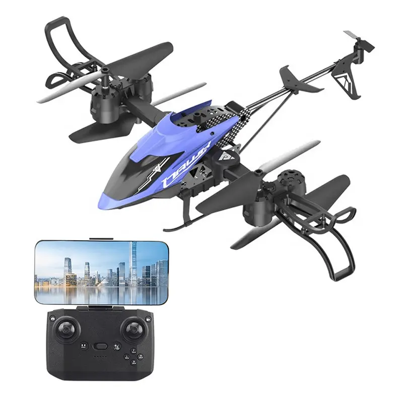 WIFI FPV Camera 2.4G Remote Control Stunt Aircraft Quadcopter Drone RC Helicopter for Adult and Kids