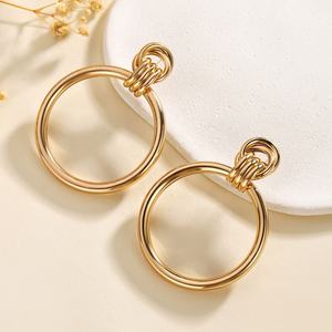 Twisted Love Knot Stud <b>Earrings</b> <b>for</b> <b>Women</b> Simple Geometric <b>Small</b> <b>Earrings</b> Wedding Bridal Jewelry - Product Image 2