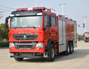 Camión de Bomberos Multifuncional HOWO, Nuevo Vehículo de Rescate y Extinción de Incendios Forestales 6x4 de Doble Cabina, Camión de Bomberos Electrónico Directo de Fábrica - Product Image 6