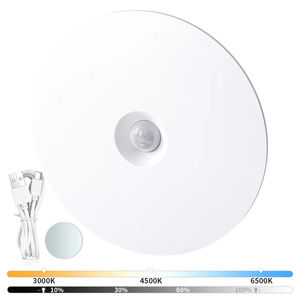 Lámpara de Pasillo Creativa, Lámpara de Noche Magnética, Recargable, con Batería, Inducción LED, Plástico para el Hogar, 1 Año de Garantía - Product Image 6