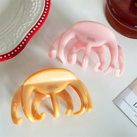 SY Pince à cheveux multi-disques en acétate de 4 mm pour cheveux épais, volume et épaississement des cheveux, toutes occasions