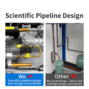 ชุดเครื่องทำความเย็นแบบแยกส่วนกึ่งสุญญากาศ ระบบระเหยน้ำ ทนอุณหภูมิสูง ประหยัดพลังงาน สำหรับขายส่ง - Product Image 2
