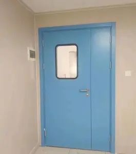 YICHANG fábrica preço quarto limpo porta giratória GMP padrão laboratório quarto limpo portas