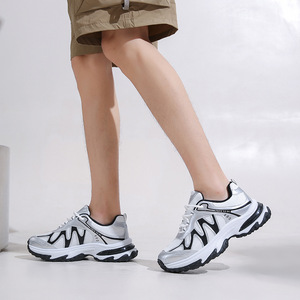 2026 Wholesale Autumn Summer Spring <b>Soft</b> Height Increasing Thick Sole Women's Casual <b>Shoes</b> Mesh Breathable Light Loafers - Product Image 3