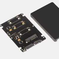 MSATA SSD vers boîtier SATA 2.5 "convertisseur carte adaptateur SSD 7mm