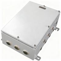 Boîtier de jonction antidéflagrant en aluminium moulé Exe II C T6 à sécurité accrue, certifié IP66 et classe de température T6, en promotion