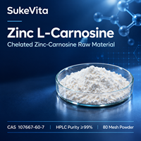 Poudre de L-Carnosine de Zinc Pur Polaprezinc CAS 107667-60-7 99% Matière Première pour Complément Alimentaire Santé Fourniture en Vrac