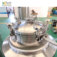 Equipo de Elaboración de Cerveza Usado de 100L, 3 Recipientes, Llave en Mano, Semiautomático, con Calentamiento Eléctrico, para Elaboración Casera