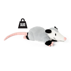 Peluches de Opossum Personalizados OEM ODM, Lindos Opossums Grises con Partículas de Vidrio, Juguete de Peluche para Niños, Regalos de Compañía - Product Image 3
