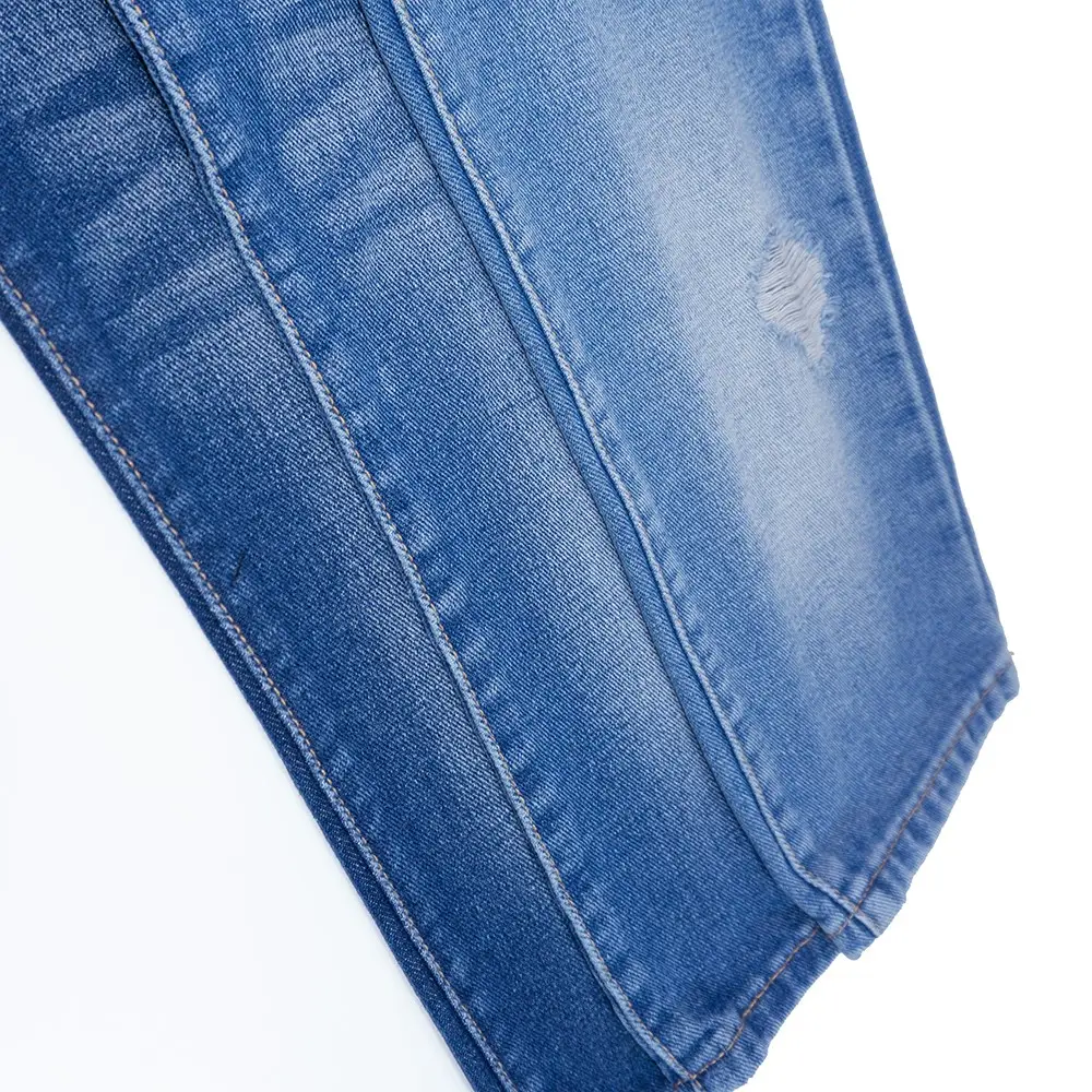 non elastic fabric denim woven cheap indigo jeans fabric in stock