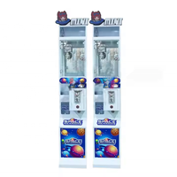 Mini machine à griffes d'opérateur de pièces de monnaie de vente directe d'usine avec accepteur de billets pour les arcades de boutique