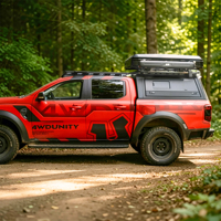 Tente de Douche de Camping avec Coque ABS Imperméable, Cabine de Toilette Tout-Terrain 4x4, Tentes Pliables pour Camping en Plein Air
