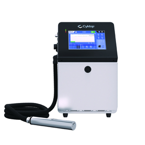 Imprimante jet d'encre CIJ Cyklop CM750 pour codage de dates sur coquilles d'œufs avec application de traversée et impression alternative pour produits en plateau - Product Image 2