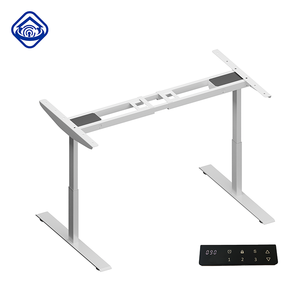 Promotion de réduction de prix haute apparence Protection colonne vertébrale debout cadre de bureau électrique à double moteur réglable - Product Image 2
