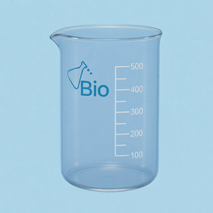 Bécher gradué en verre, tasse de mesure de laboratoire, récipient de laboratoire chimique, 100 mL, 250 mL, 500 mL, 1000 mL - Product Image 1